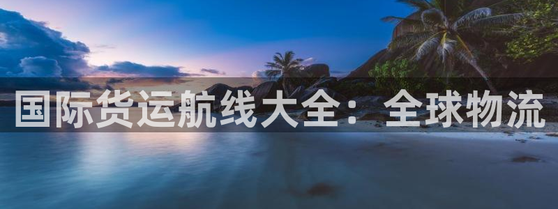 尊龙凯时线下赌场：国际货运航线大全：全球物流