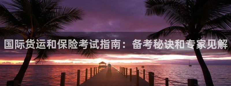 尊龙集团：国际货运和保险考试指南：备考秘诀和专家见解