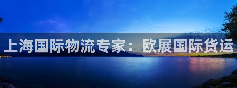 尊龙凯时ag旗舰厅官方网站：上海国际物流专家：欧展国际货
