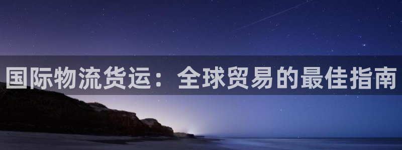 尊龙凯时ag旗舰：国际物流货运：全球贸易的最佳指南
