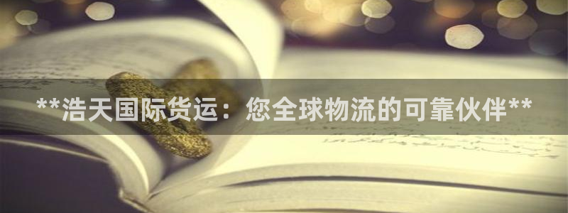 尊龙d88手机app免费下载：**浩天国际货运：您全球物